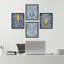 Ensemble de 4 reproductions de cadres photo 4 pièces-97770371-97770369