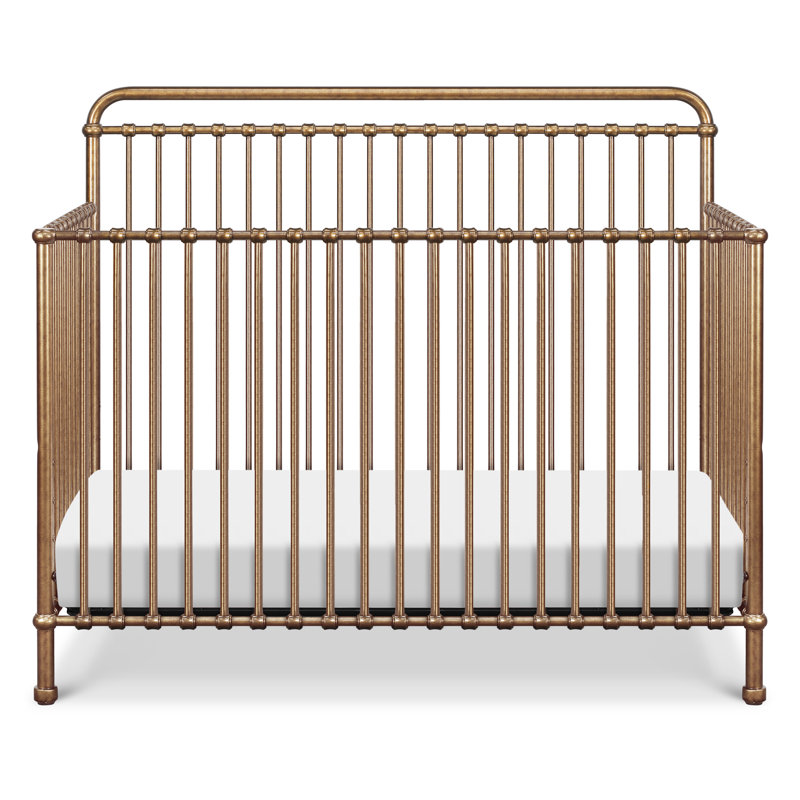 Winston 4 -in-1 Convertible Crib, Vintage Gold