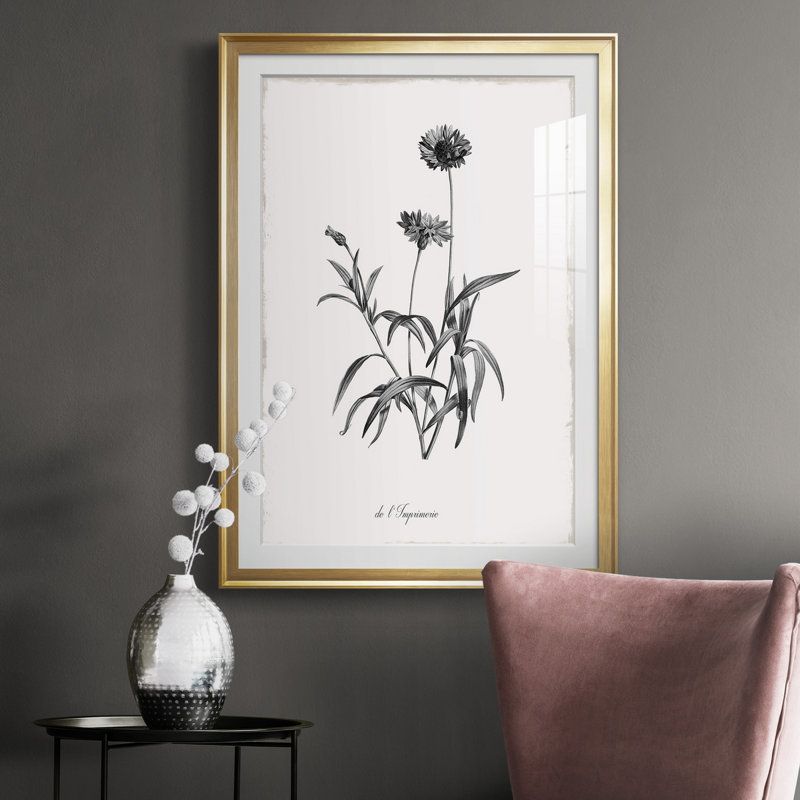 Simplement impérial - Cadre photo, reproduction d'art sur papier, H 26,5 po x l 36,5 po x P 1,5 po, Papier encadré doré