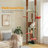 Adjustable 5-Tier Floor to Ceiling Large Hammock Cat Tower