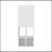 Malden Wall Cabinet, Bathroom, White