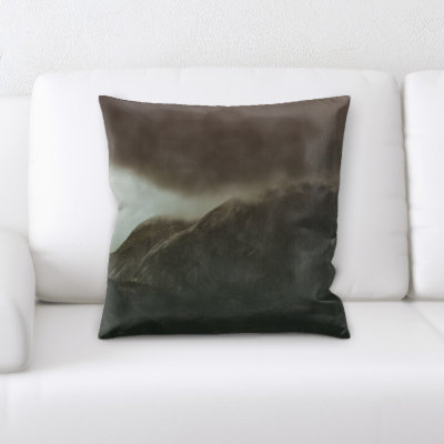 Microsuede Throw Pillow