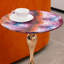 Table d'appoint polyvalente en métal à piédestal-366635344-366635348