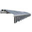 Auvent de terrasse rétractable en polyester Arpiar-49791342