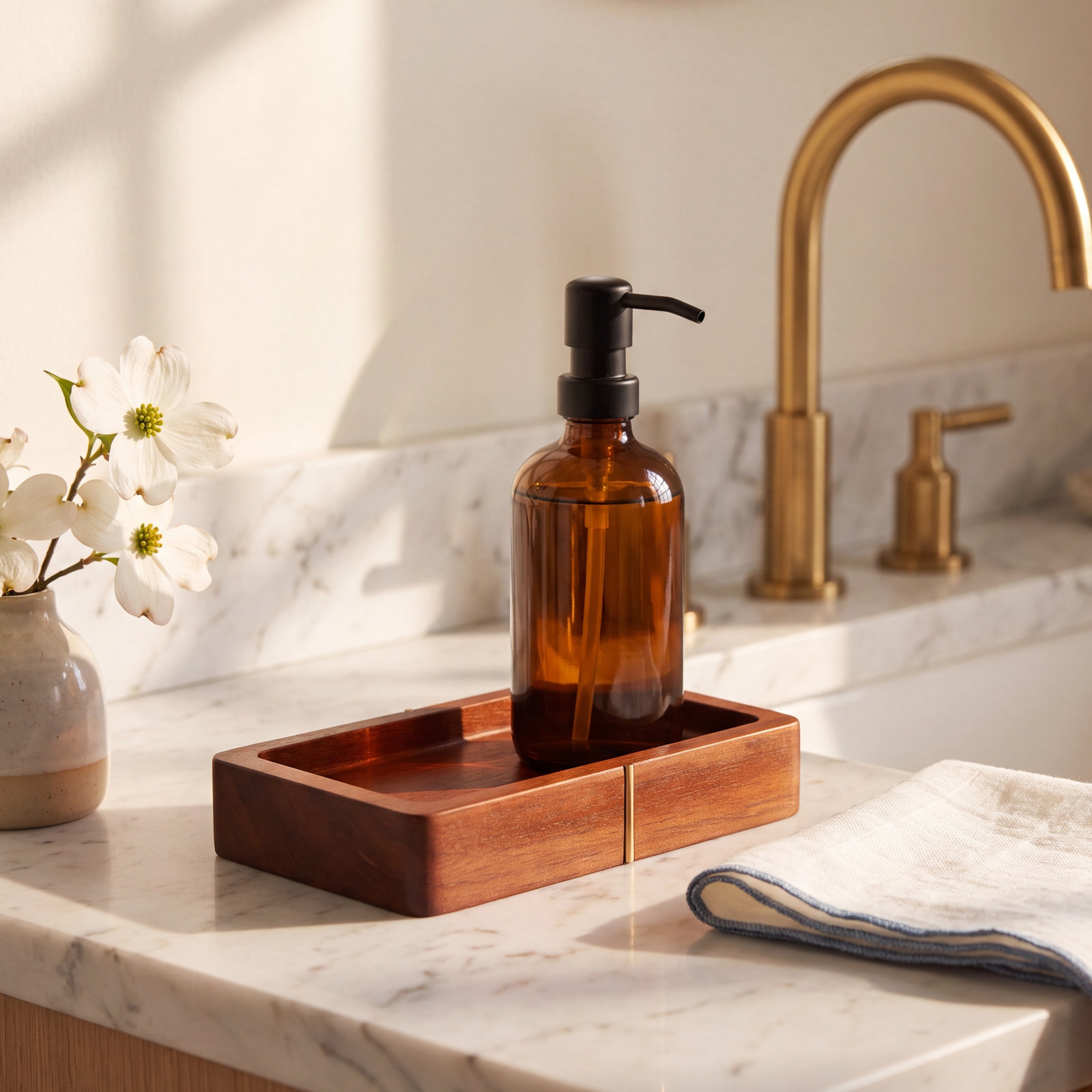 Earhart Wood Soap Dish