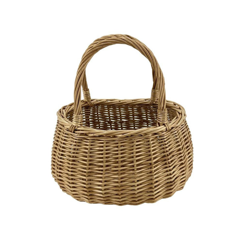 Panier décoratif en saule