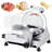 Automatic Meat Slicer, 540W Deli Slicer with Two 10" Stainless Steel Removable Blade