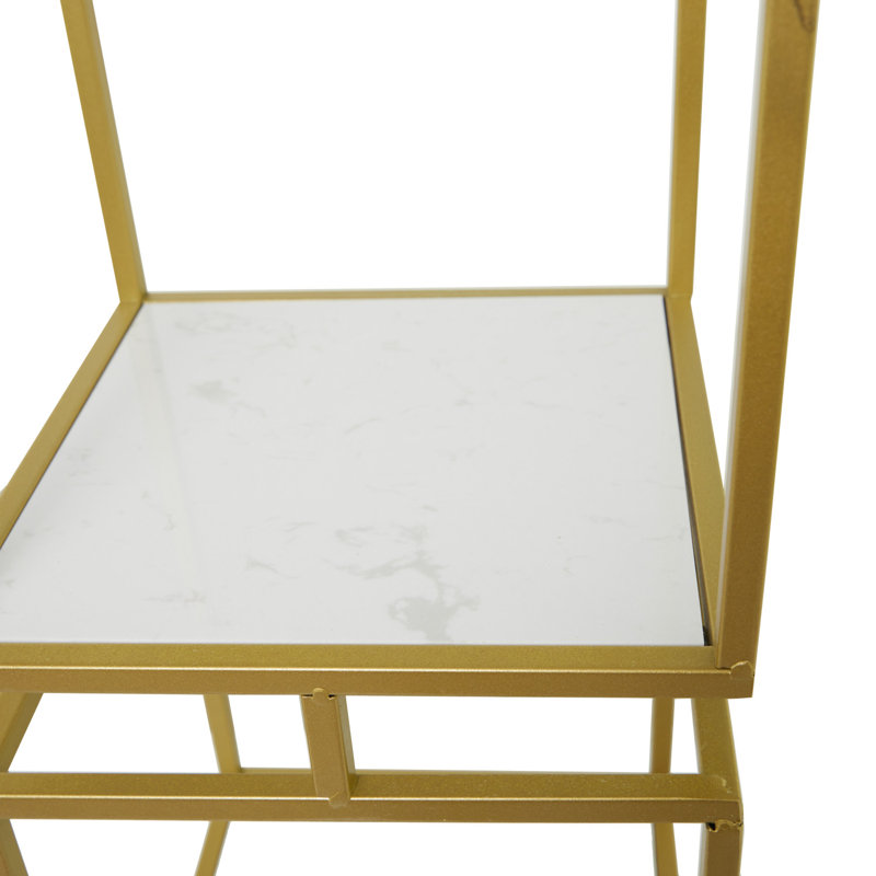 Osbie Shelving Unit, 39" H x 12" W x 12" D