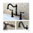 Kingston Brass Tudor Two-Handle 2-Hole Deck Mount Bridge Kitchen Faucet-11174586