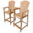Rochell Acacia Outdoor Adirondack Chair