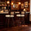 Tabouret de bar pivotant en similicuir de 25,59 po Cicero-434283658-434283652