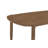 Ashantae Oval 63-inch Solid Wood Dining Table Walnut