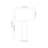Venetia 46.5 white and green single with USB and Outlet-112247729