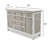 Koyla Solidwood White Washed Coastal Bedroom Collection-92762957
