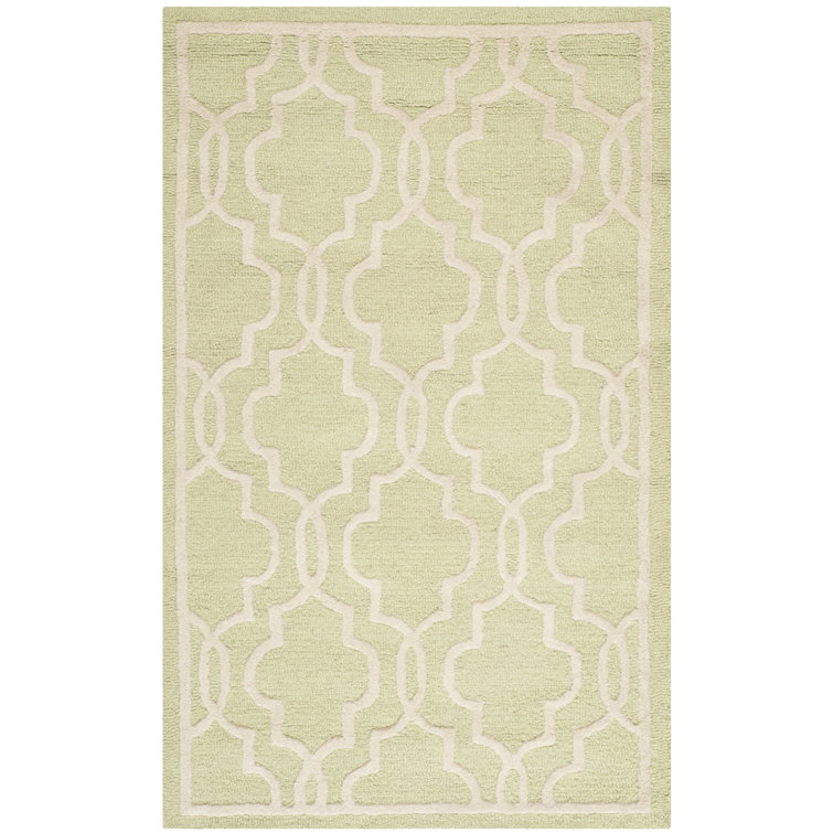 Cannen Hand Tufted Wool Geometric Rug
