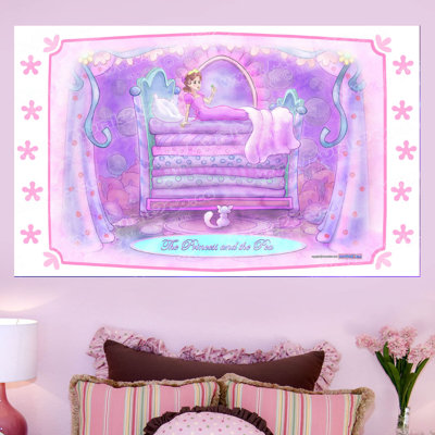 Adhésif décoratif princesse pois