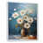 Cadre flottant blanc