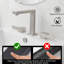 Robinet pour salle de bain à poignée double-107545238