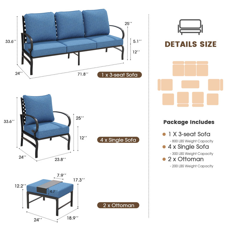 Outdooe Conversation Set