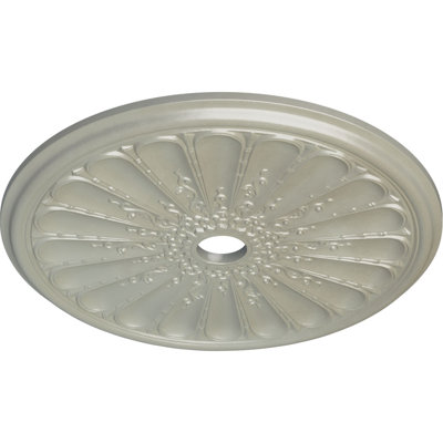 Médaillon de plafond Kirke de 31 1/2 po x P 3 5/8 po x P 1 1/2 po (convient aux auvents jusqu'à 3 5/8 po)