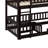 Twin Over Twin Bunk Bed With Fence，Ladder And Slide-609385158