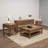 Quinn Solid Wood End Table with Storage-797114648