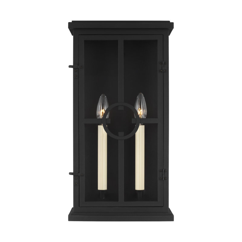 Luminaire de cloison d’extérieur 2 lumières Carrasquillo