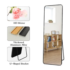 Latitude Run® Metal Framed Full Length Mirror & Reviews | Wayfair