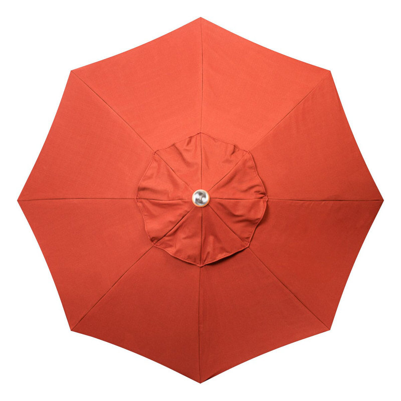 Market 84'' W Umbrella, Red
