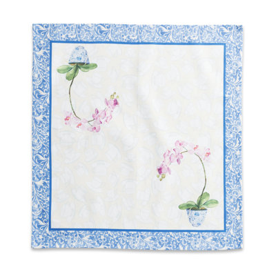 Canton Cotton Floral Square Napkin