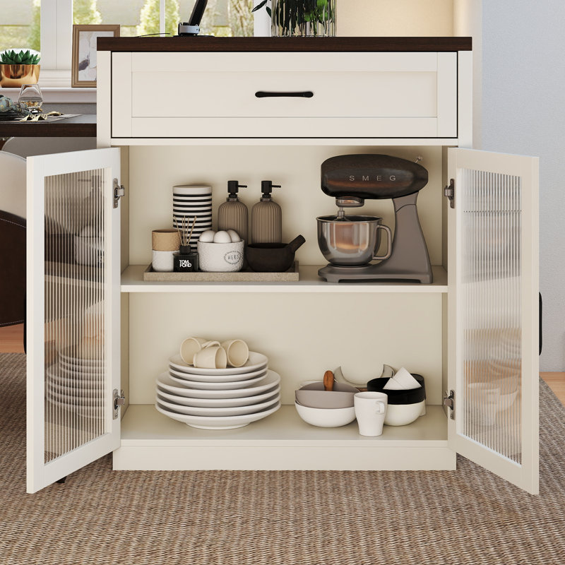 Îlot de cuisine 83,1 "avec table extensible