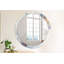 Huldar Glass Flat Wall Mirror