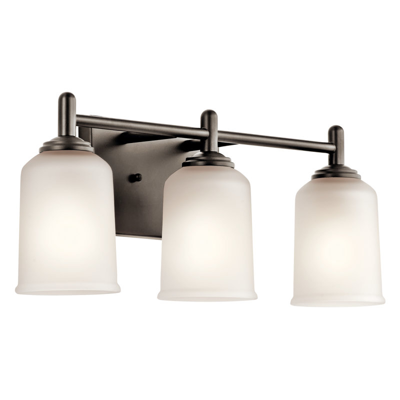 Hopedale 3 - Light Vanity Light, Olde Bronze