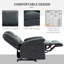 Fauteuil inclinable électrique en cuir Richella