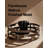 20'' Flush Mount Ceiling Fan with Lights, Low Profile Caged Ceiling Fan with Remote-1011604426