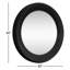 Miroir mural rond en jute-83319795