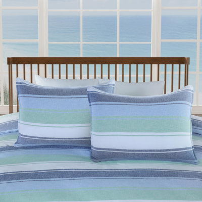 Southern Tide Darien Twin Blue/Green Comforter Set