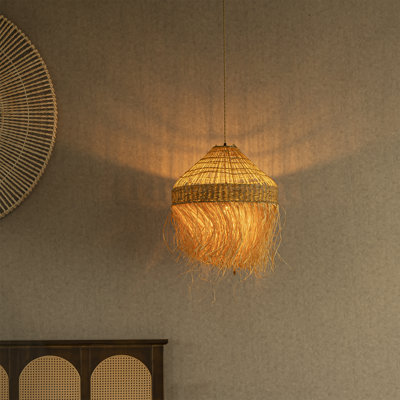 Luminaire suspendu campagnard moderne 1 lumière Cogmon