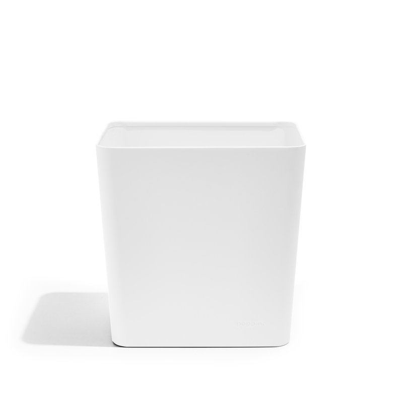 Poubelle 3,3 gallons, Blanc
