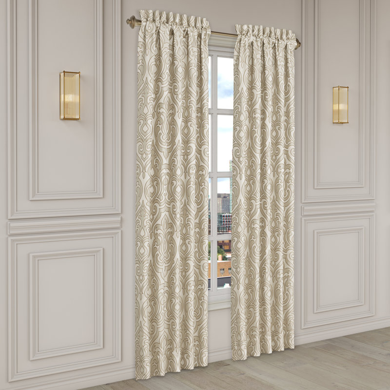 Paire de rideaux obscurcissant Paola, 84", Or