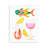 Summer Seafood & Wine Wall Plaque, design by EttaVee