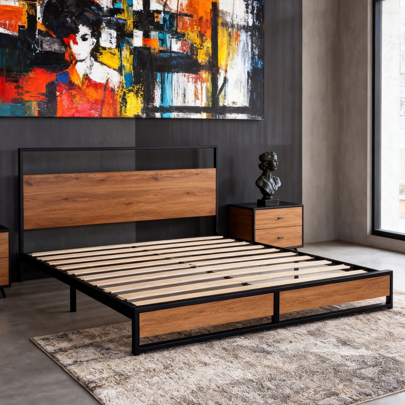 Metal Bed, King