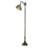 Metcalfe 58'' Bronze Arched Floor Lamp with Outlet