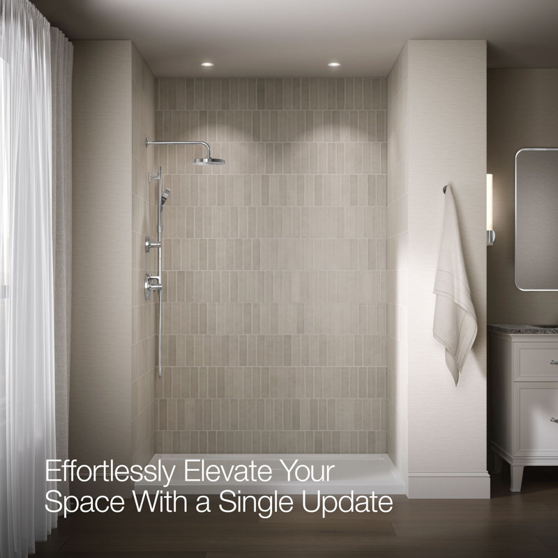 Awaken Tub & Shower Faucet, Polished Chrome