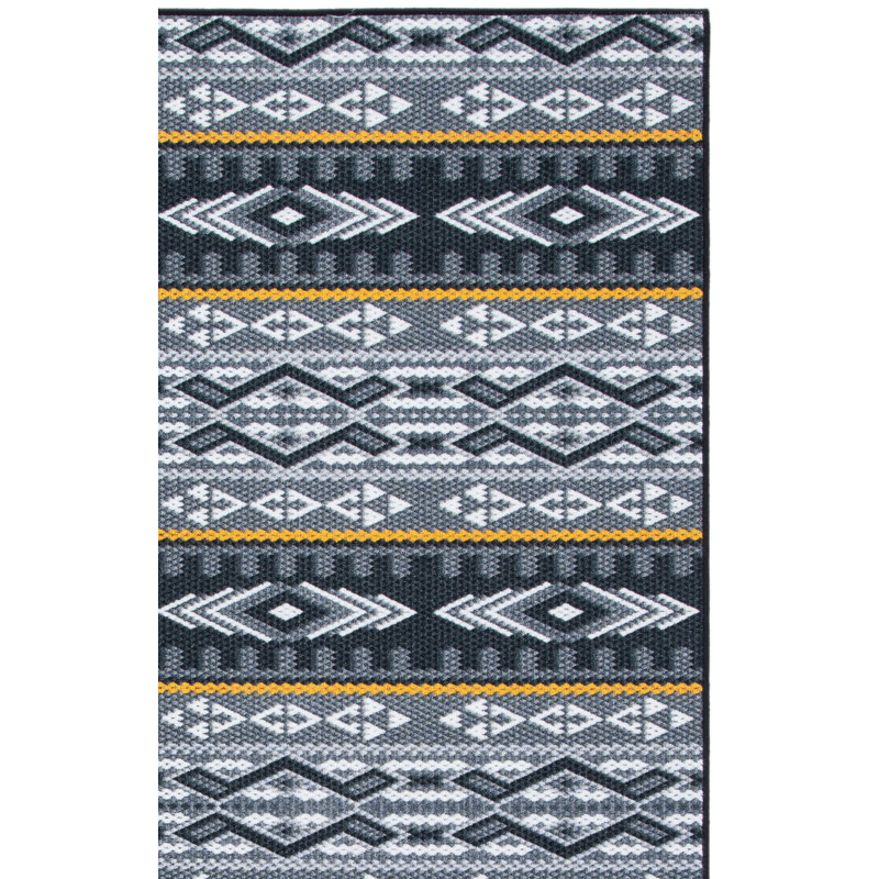 Journey Performance Machine Washable Southwestern Rug, Rectangle 4'4" x 6'