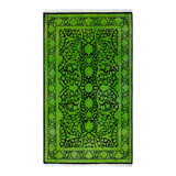 Fine Vibrance One-of-a-Kind 3' 2" X 5' 4" Hand Knotted Area Rug