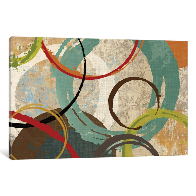 «Away We Go II» par Katrina Craven - impression sur toile tendue, H 18 po x l 26 po x P 1,5 po