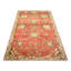 One-of-a-Kind Hand-Knotted 1960s 5'6" x 10'4" Wool Area Rug in Red/Beige