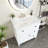 Jonnetta 30'' Single Bathroom Vanity with Ceramic Top-701684828-701684829