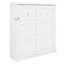 Lit escamotable compact se pliant dans une armoire pour les petits espaces-1245306831-1245306825